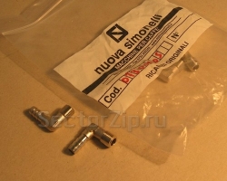 штуцер для шланга коленчатый 1/8"- ø 7   NUOVA SIMONELLI   5048408