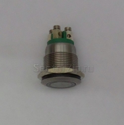 ПЕРЕКЛЮЧАТЕЛЬ СВЕТОДИОДНЫЙ IP66 (MPI002TERMGN) (зеленый)